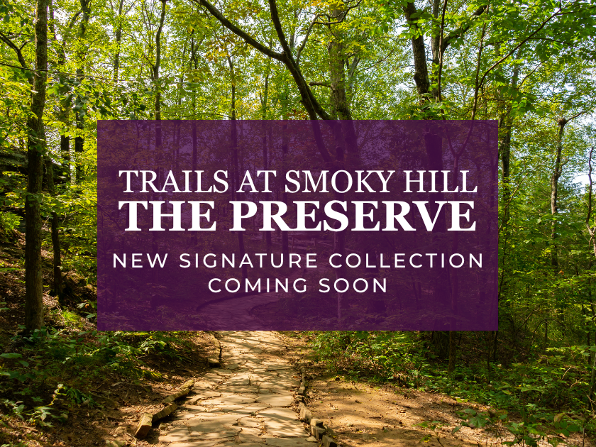 A sign in the woods.