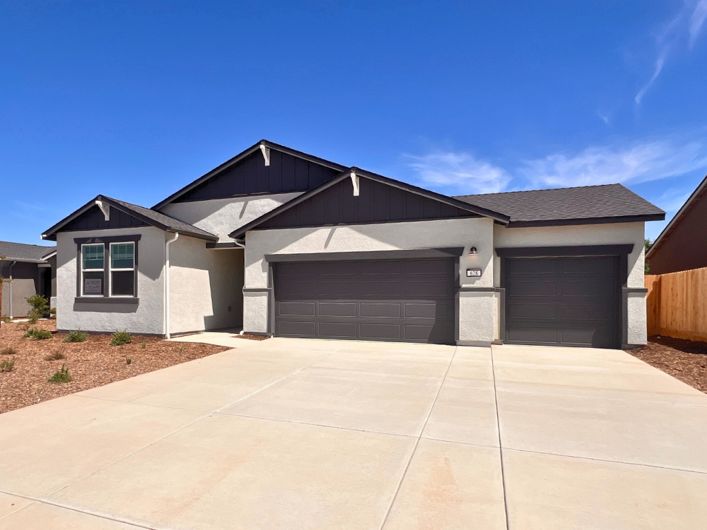 A house with garages.